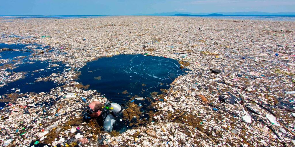 isla de plastico
