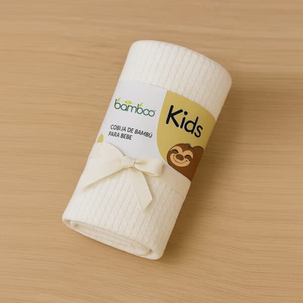 cobija hipoalergenica para bebé de bambú